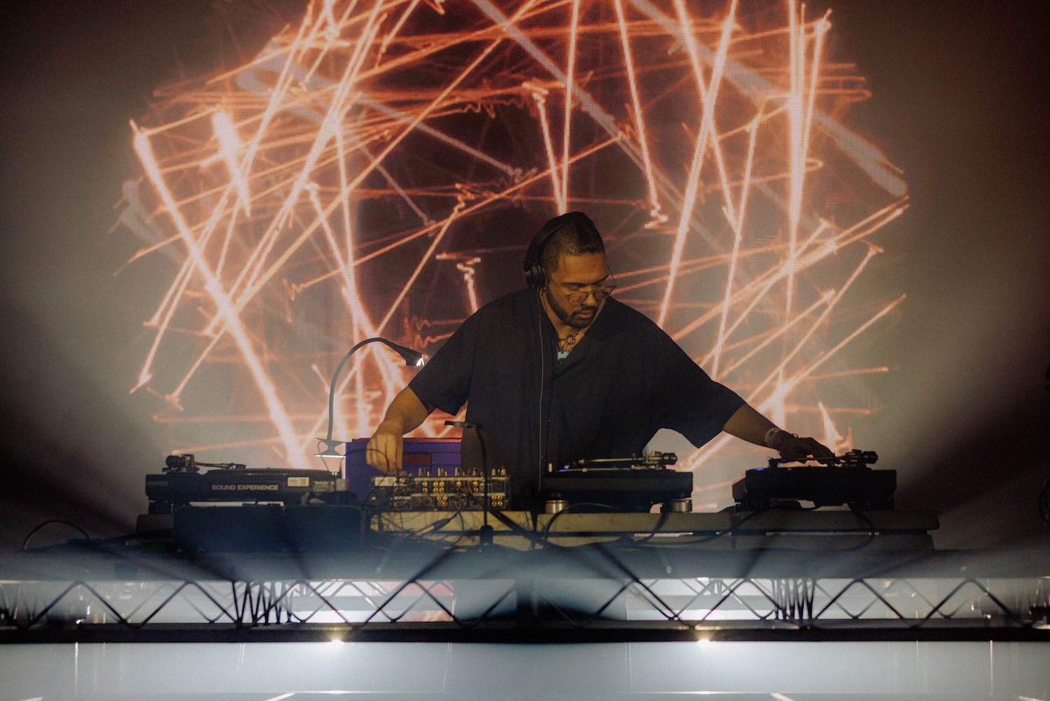Djrum. Photo: Courtesy of Golden Plains / Chip Mooney